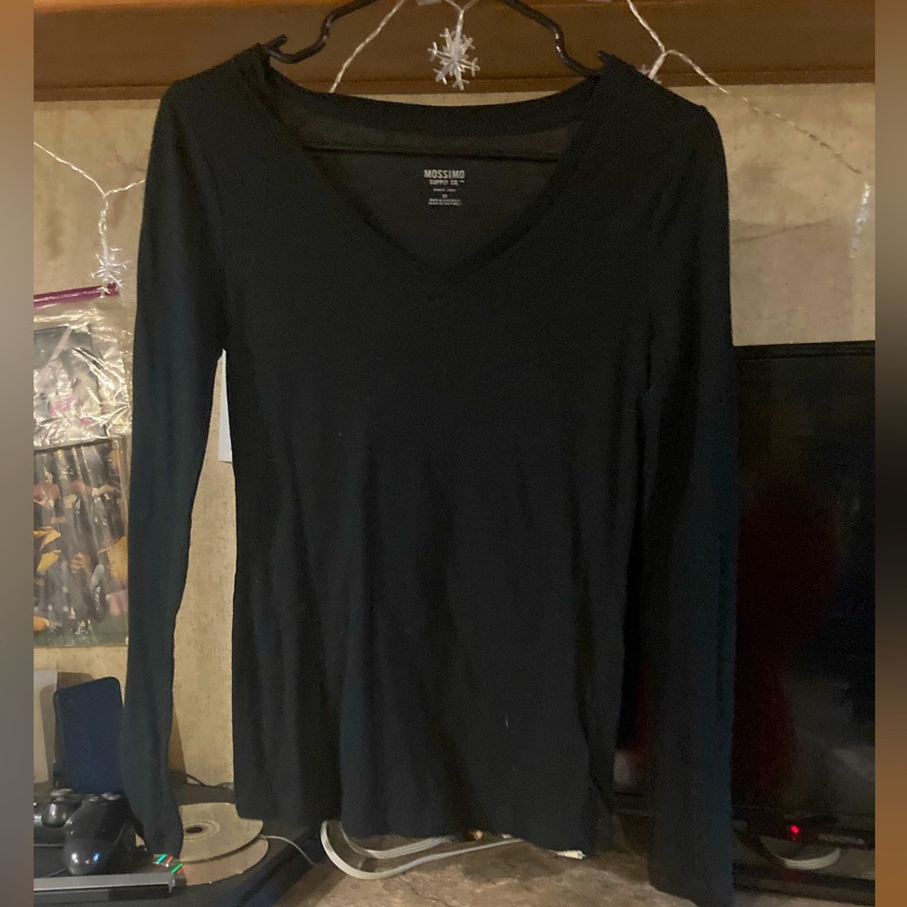 Black long sleeve shirt